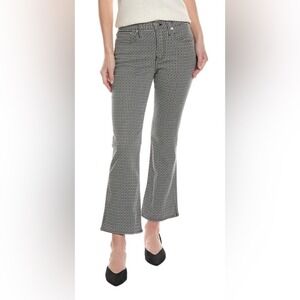 Madewell Women's 31 Mid Rise Houndstooth Kick Out Print Jean NEW